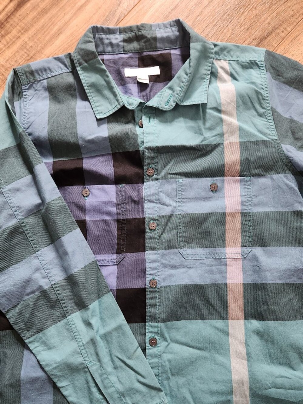 Kids Burberry Button Down Shirt